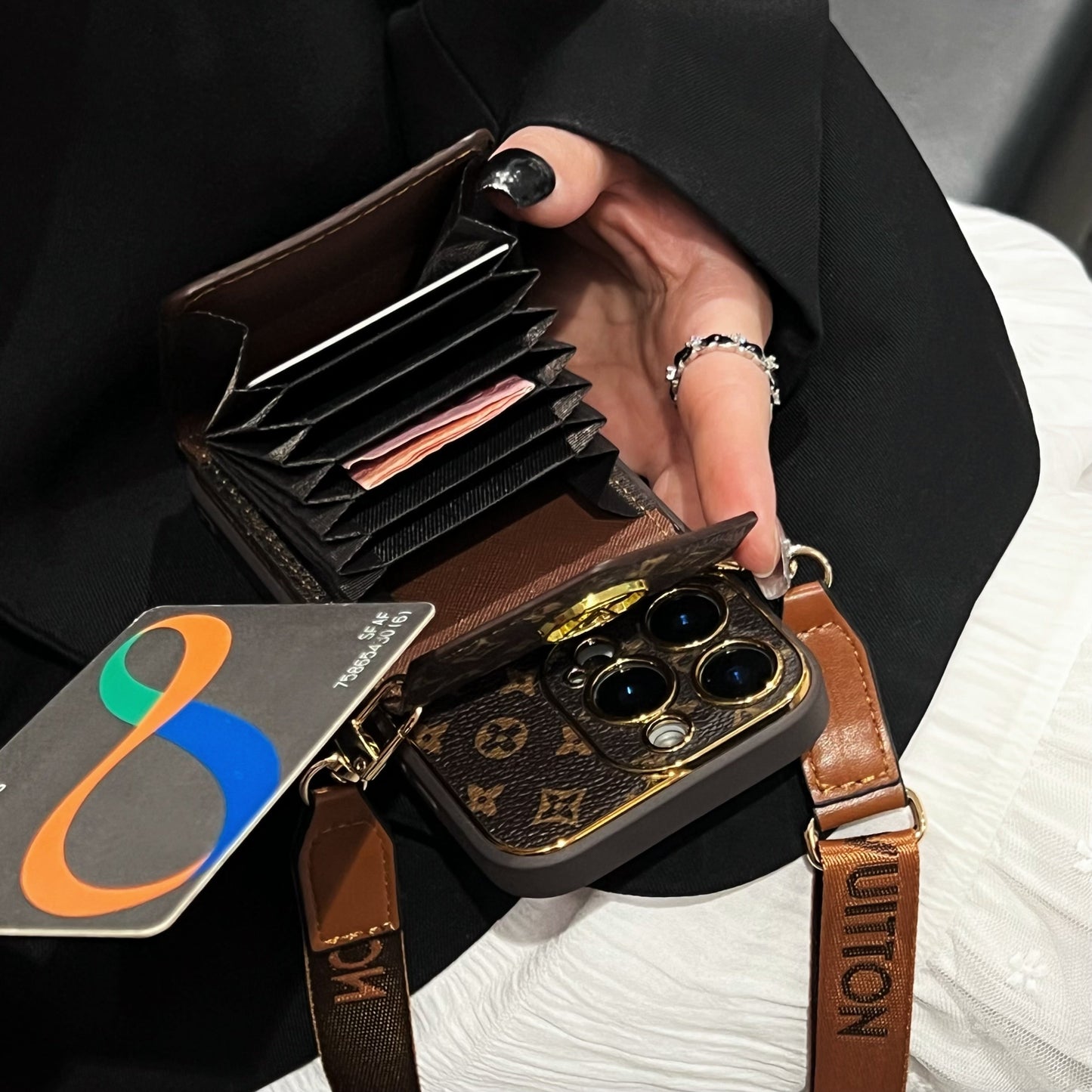 Classic Luxury Card Holder iPhone Case