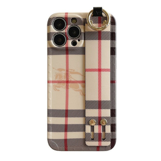 Bur Classic Color Wristband iPhone Case