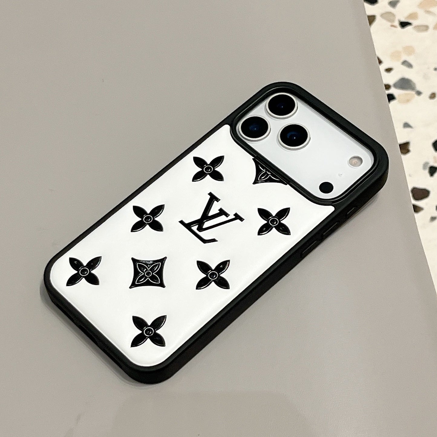 Luxury 3D Embossed Designer iPhone Case