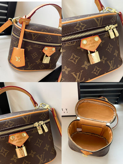 Vintage-Inspired Box hand bag – Elegant Monogram Tote Box