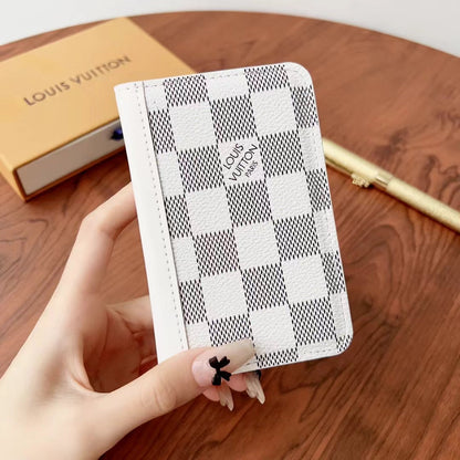 Elegant Lou Checkered & Monogram Wallets
