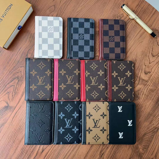 Elegant Lou Checkered & Monogram Wallets