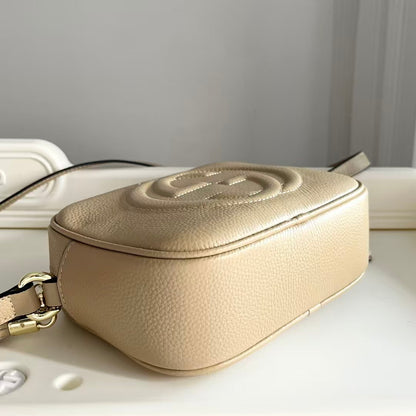 Advanced Pebbled Leather Crossbody Bag