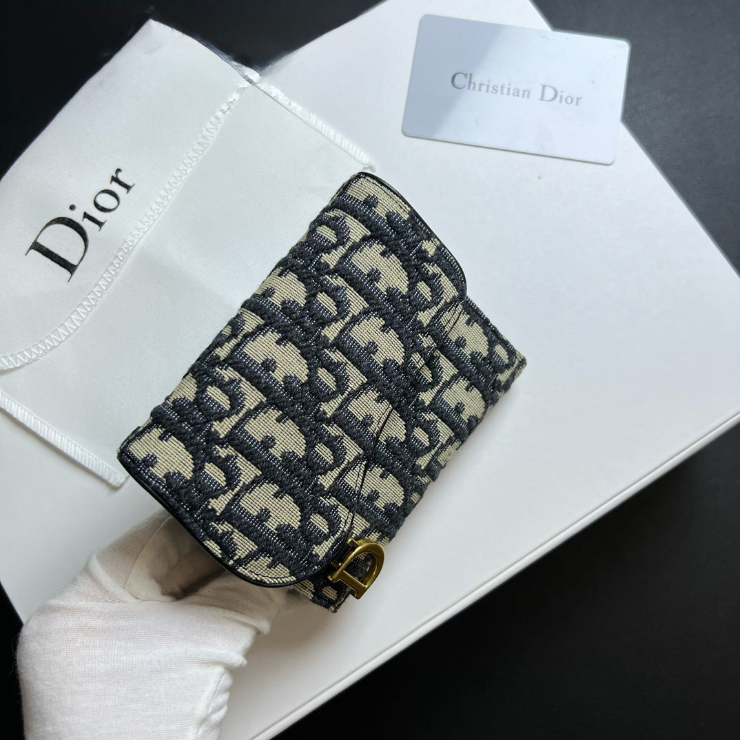 Classic Jacquard Mini Wallet