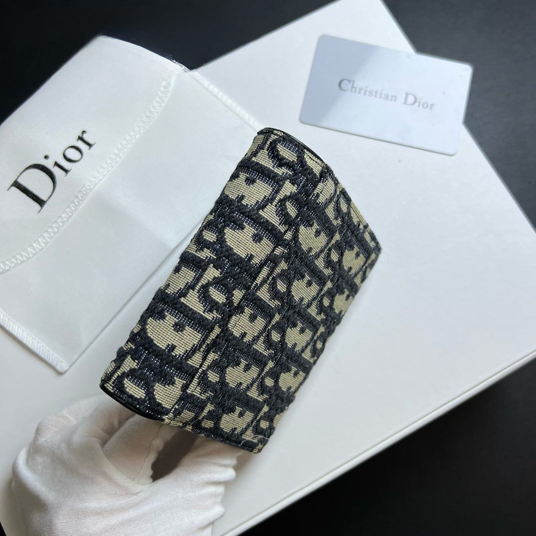 Classic Jacquard Mini Wallet