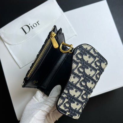 Classic Jacquard Mini Wallet