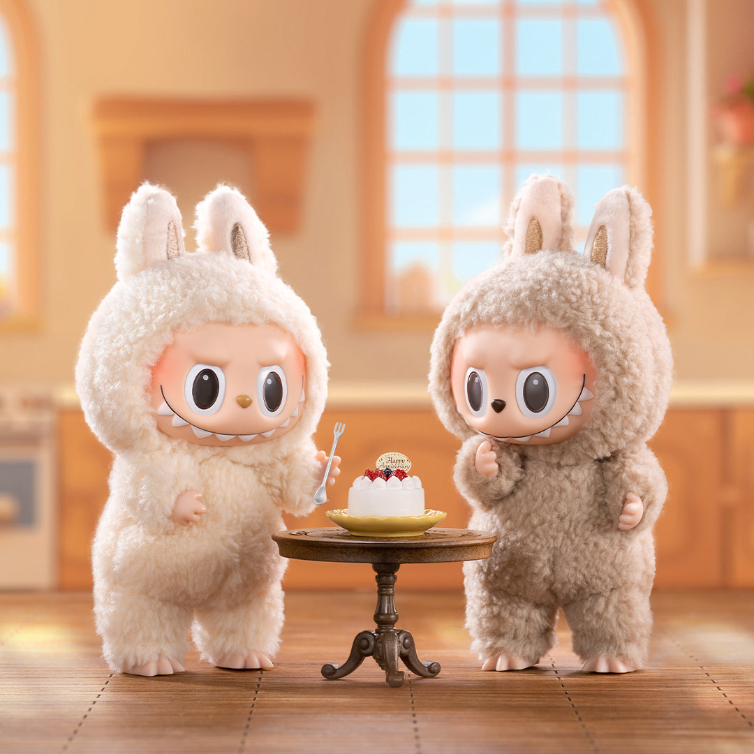 Pop Mart The Monsters Labubu Exciting Macarons Vinyl Face Plush Pendant (Blind Box)