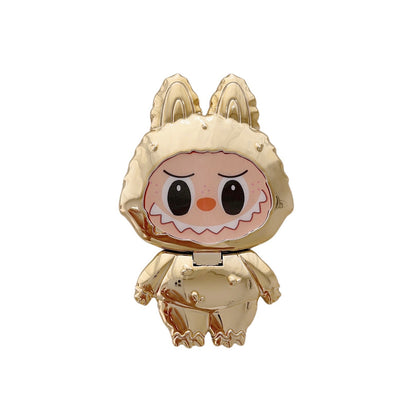 Labubu Style Rotating Mirror Phone Stand – Cute, Functional, and Portable