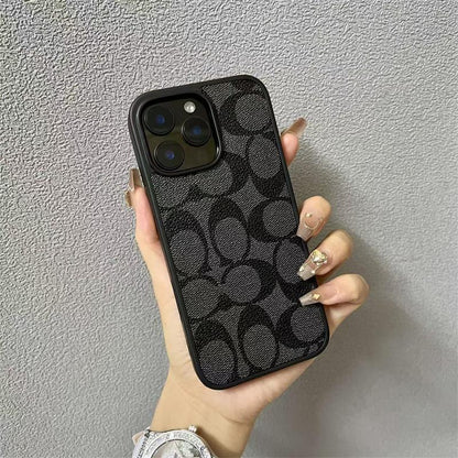 Soft Leather-Texture Protective iPhone Case