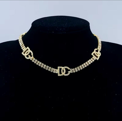 Designer Brand Letter DG Fashion Necklace