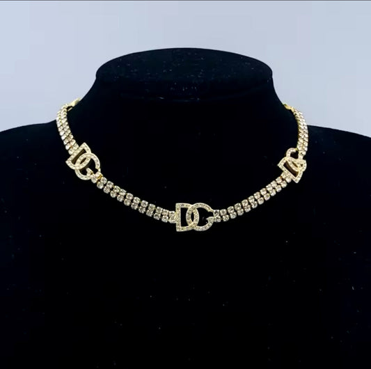 Designer Brand Letter DG Fashion Necklace