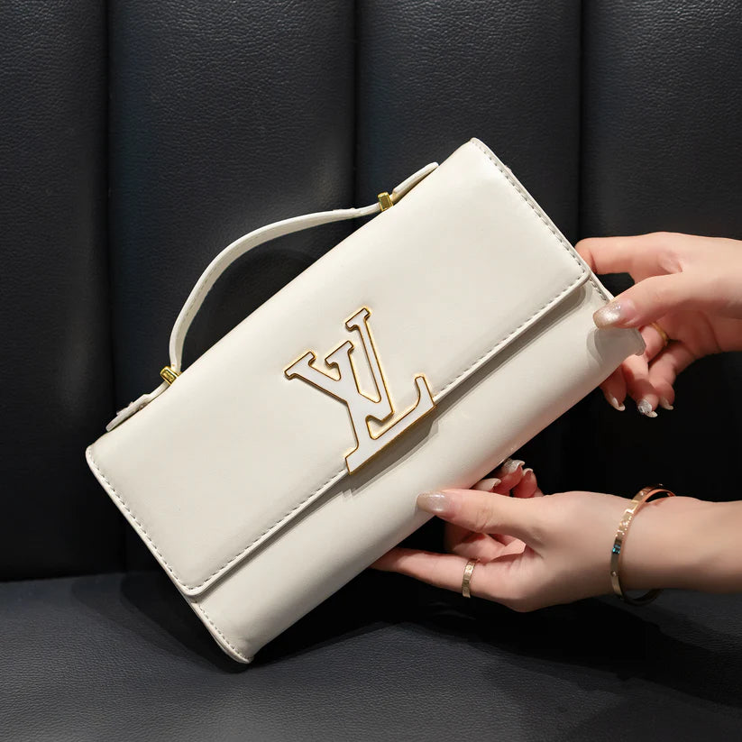 Luxe Texture Leather Handbag