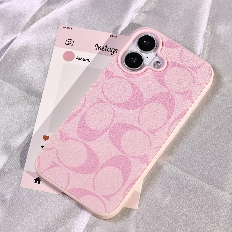 Soft Leather-Texture Protective iPhone Case