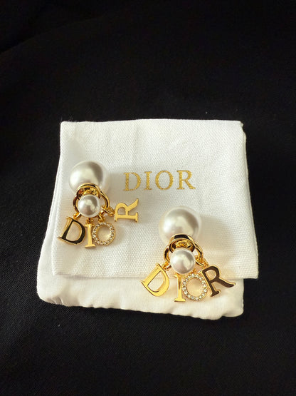 D!0r pearl earring  earrings