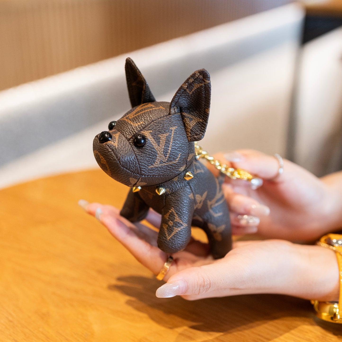 Luxury Puppy Keychain