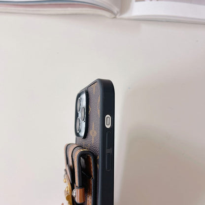 GG Lou Card Holder iPhone Case