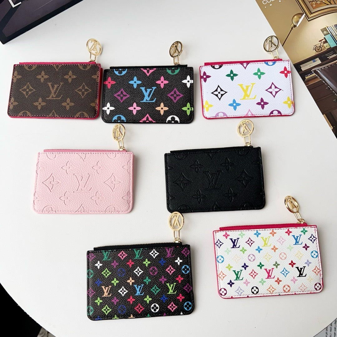 Luxury Leather Card Holder with Multi-Slot Design