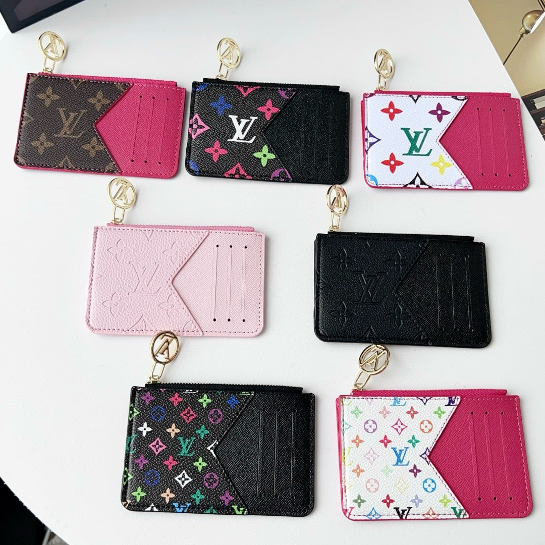 Luxury Leather Card Holder with Multi-Slot Design