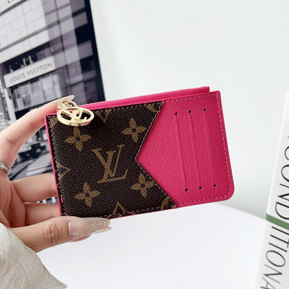 Luxury Leather Card Holder with Multi-Slot Design