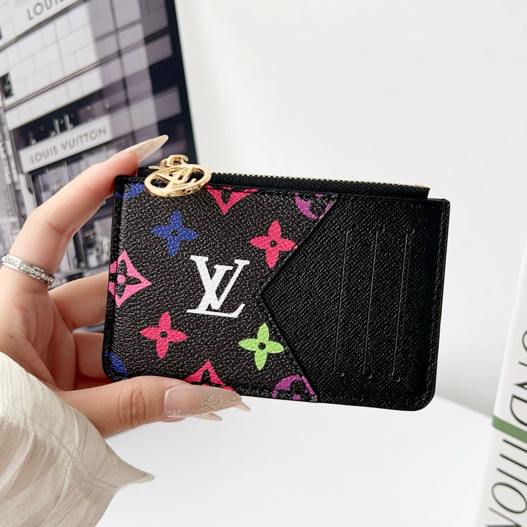 Luxury Leather Card Holder with Multi-Slot Design