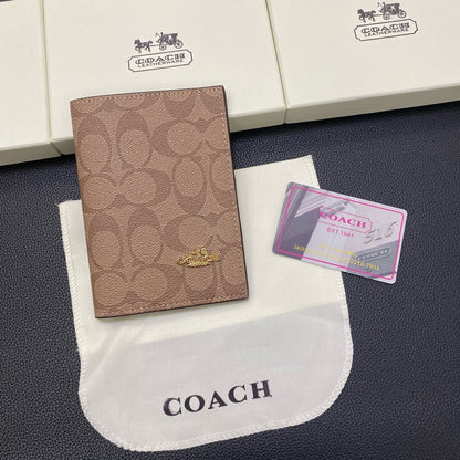 CO Classic Leather Passport Holder – Elegant Travel Organizer