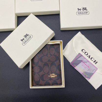 CO Classic Leather Passport Holder – Elegant Travel Organizer