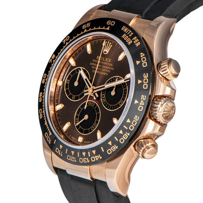 Luxury Chronograph Sport Watch with Rubber Strap