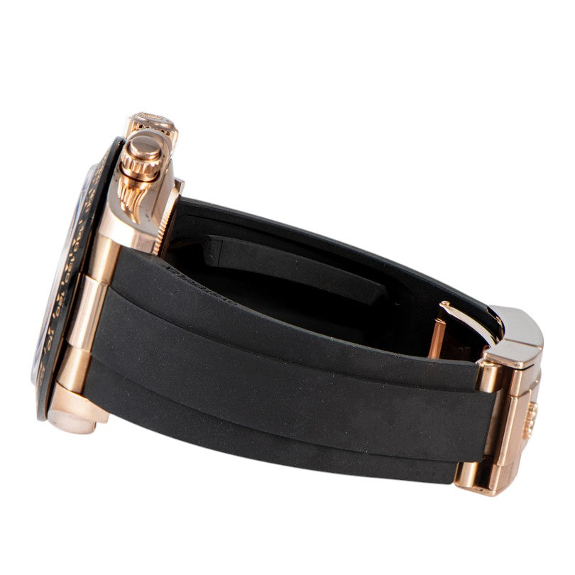 Luxury Chronograph Sport Watch with Rubber Strap