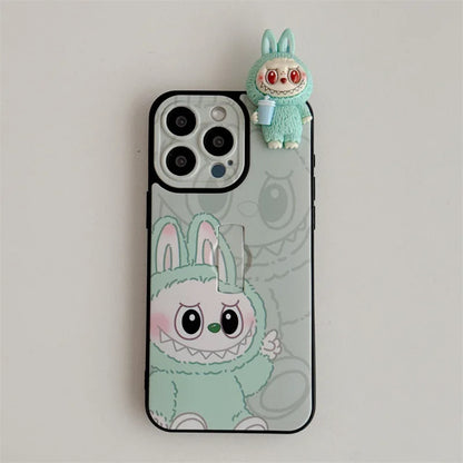 Cartoon 3d Labubu Doll For Iphone
