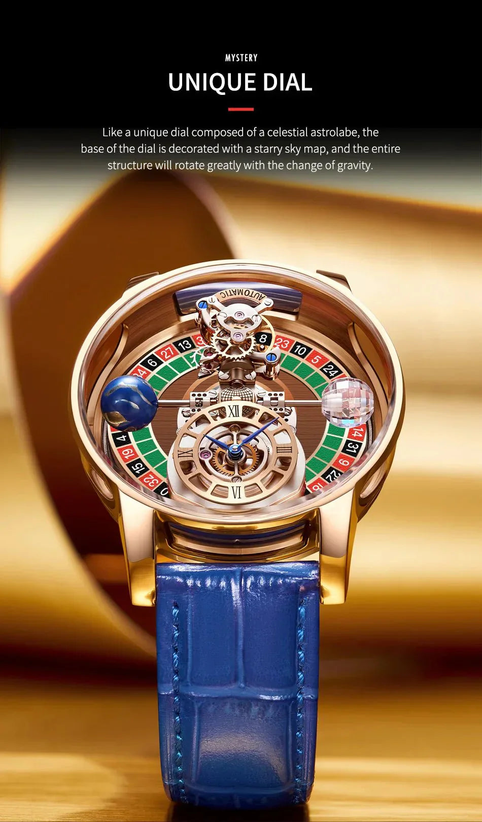 Celestial Roulette Luxury Watch
