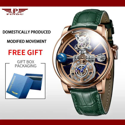 Galactic Pioneer Chronograph Tourbillon Luxury Watch