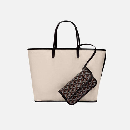 Parisian Luxury Geometric Tote Bag – Elegant & Versatile