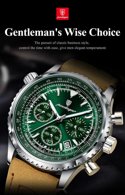 Mystic Veil Phantom Quartz – Illuminated Blackstone Luxury Watch