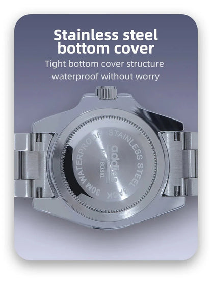 TitanX Elite Men's Quartz Sport Watch – Luxury 30M Waterproof Stainless Steel Dive Timepiece | Relógio Masculino