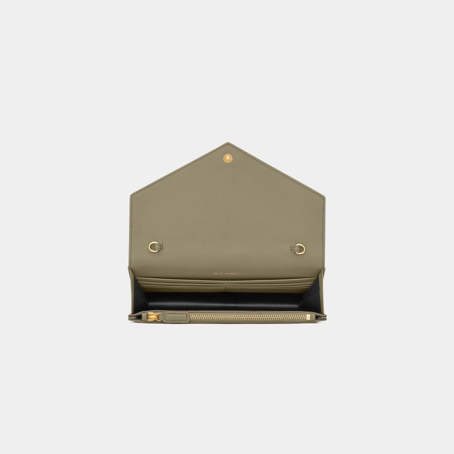 YL- Envelope Chain Wallet In Lambskin